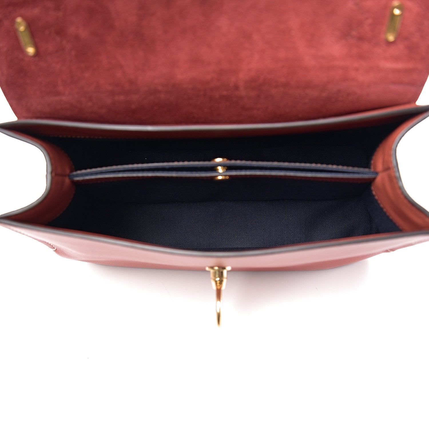 Mulberry Silky Calfskin Small Seaton Rust 4 of 9