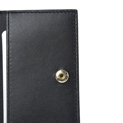 Christian Dior Lambskin Cannage Small Lady Dior Flap Card Holder Black 7 of 8