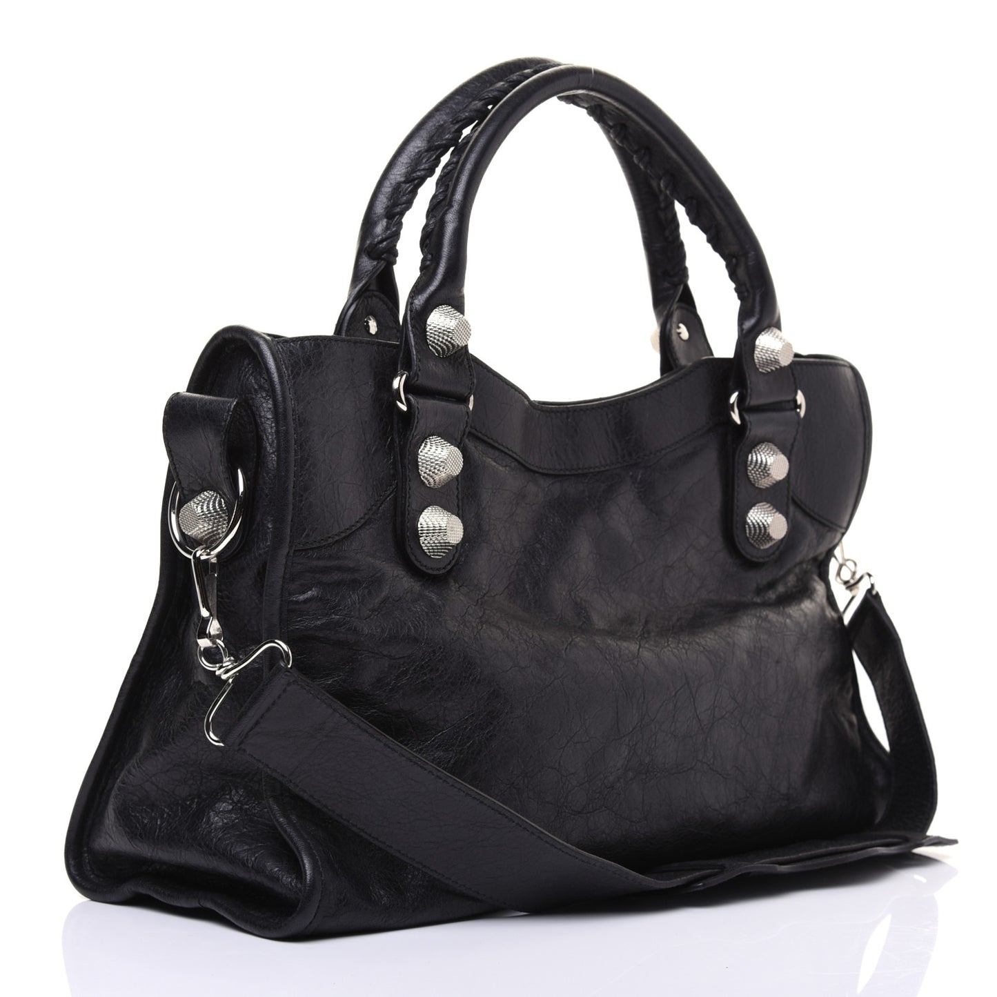 Agneau Giant 21 Silver Hardware City Black