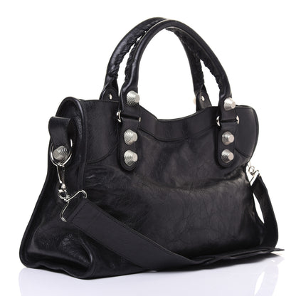 Balenciaga Agneau Giant 21 Silver Hardware City Black 3 of 17