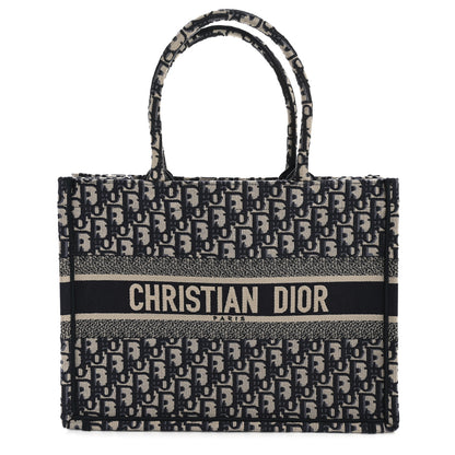 Christian Dior Oblique Medium Book Tote Blue Multicolor 1 of 12