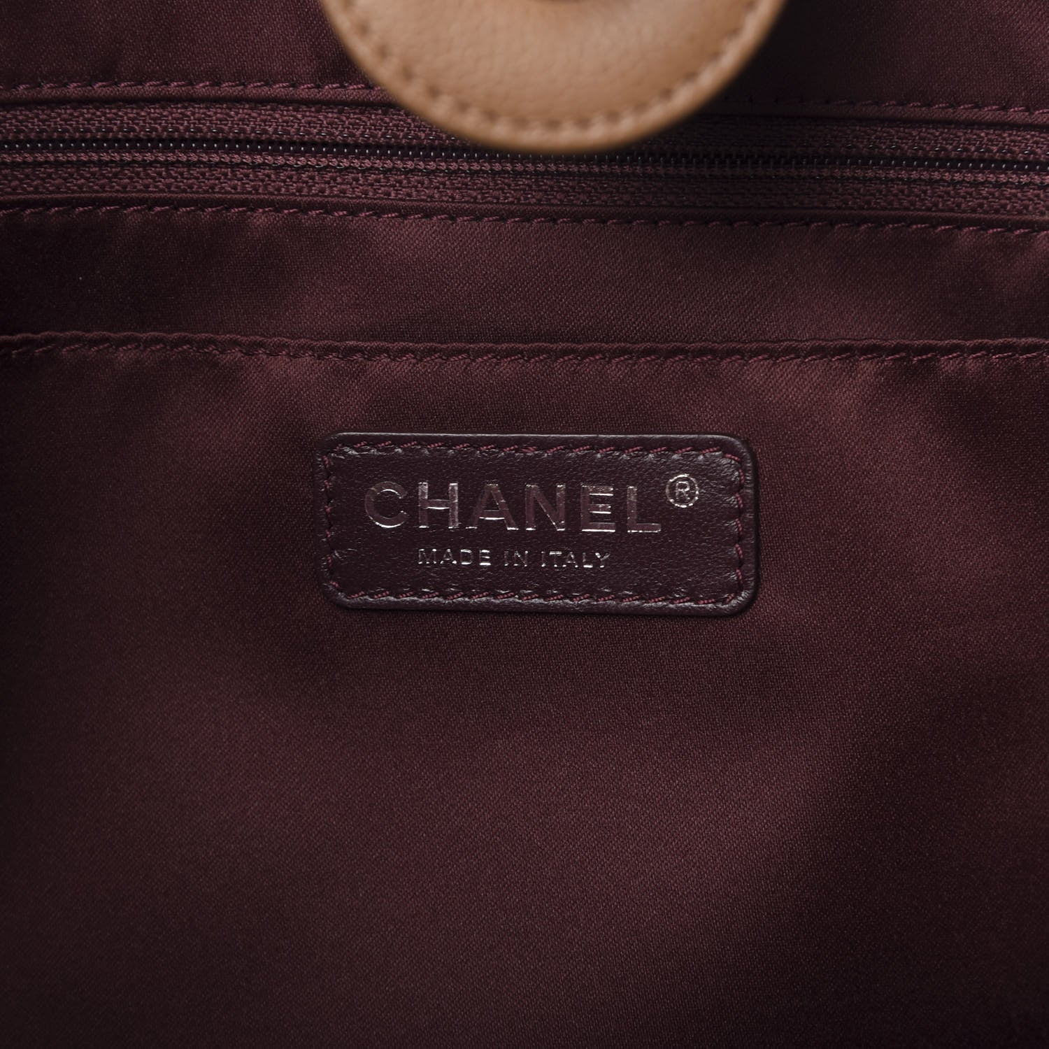 Chanel Caviar Large Cerf Executive Shopper Tote Camel 7 of 8