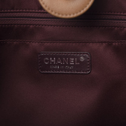 Chanel Caviar Large Cerf Executive Shopper Tote Camel 7 of 8