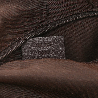 Gucci Crystal Monogram Tote Dark Brown 7 of 11