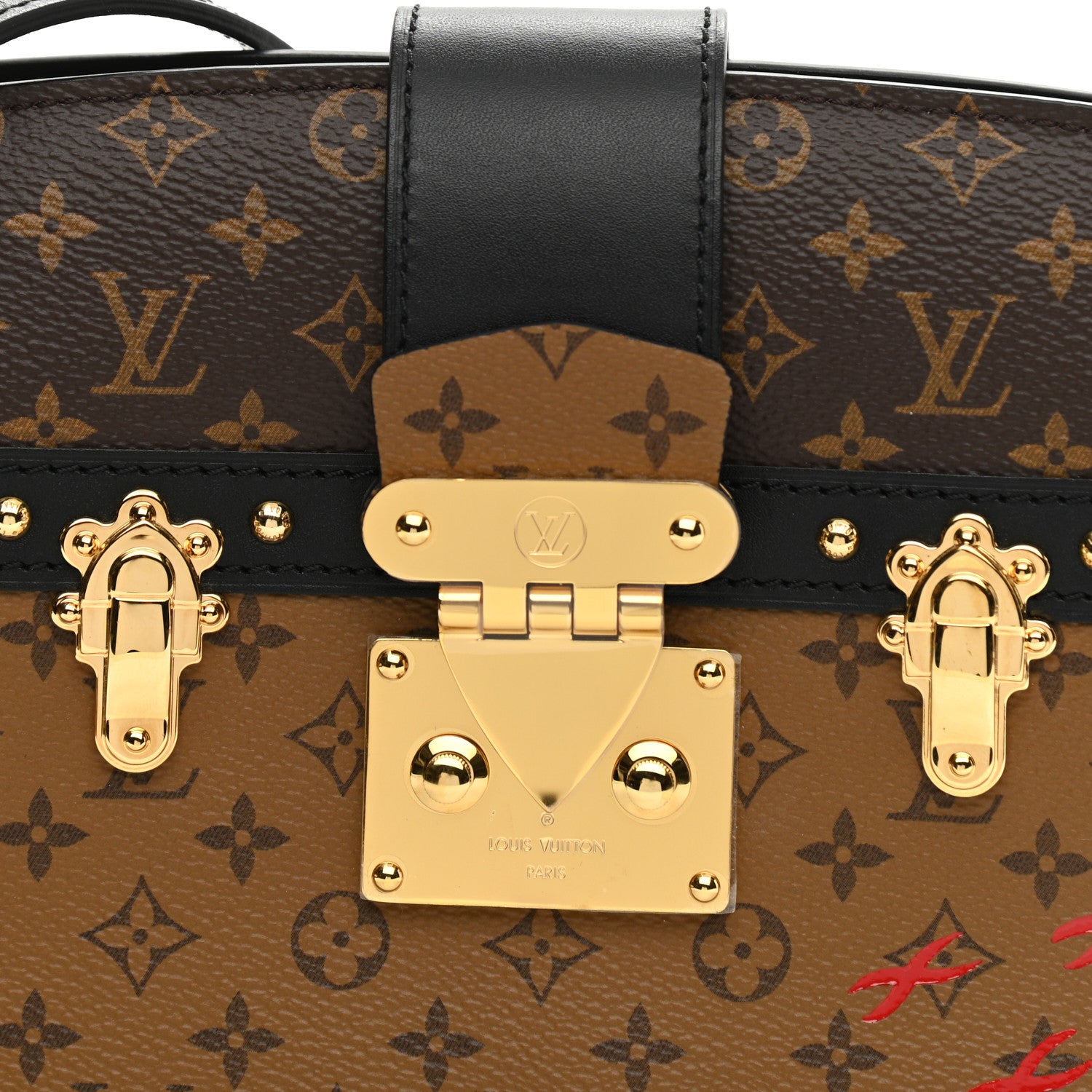 Louis Vuitton Reverse Monogram Trunk Clutch 6 of 6