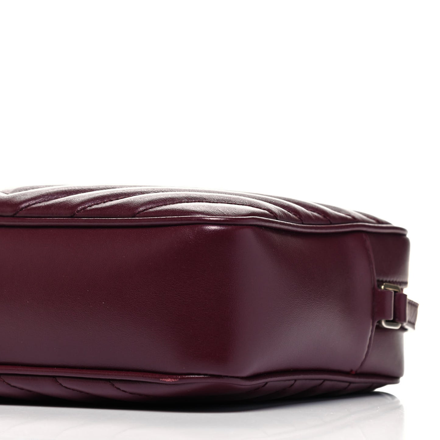 Calfskin Matelasse Monogram Lou Camera Bag Legion Red