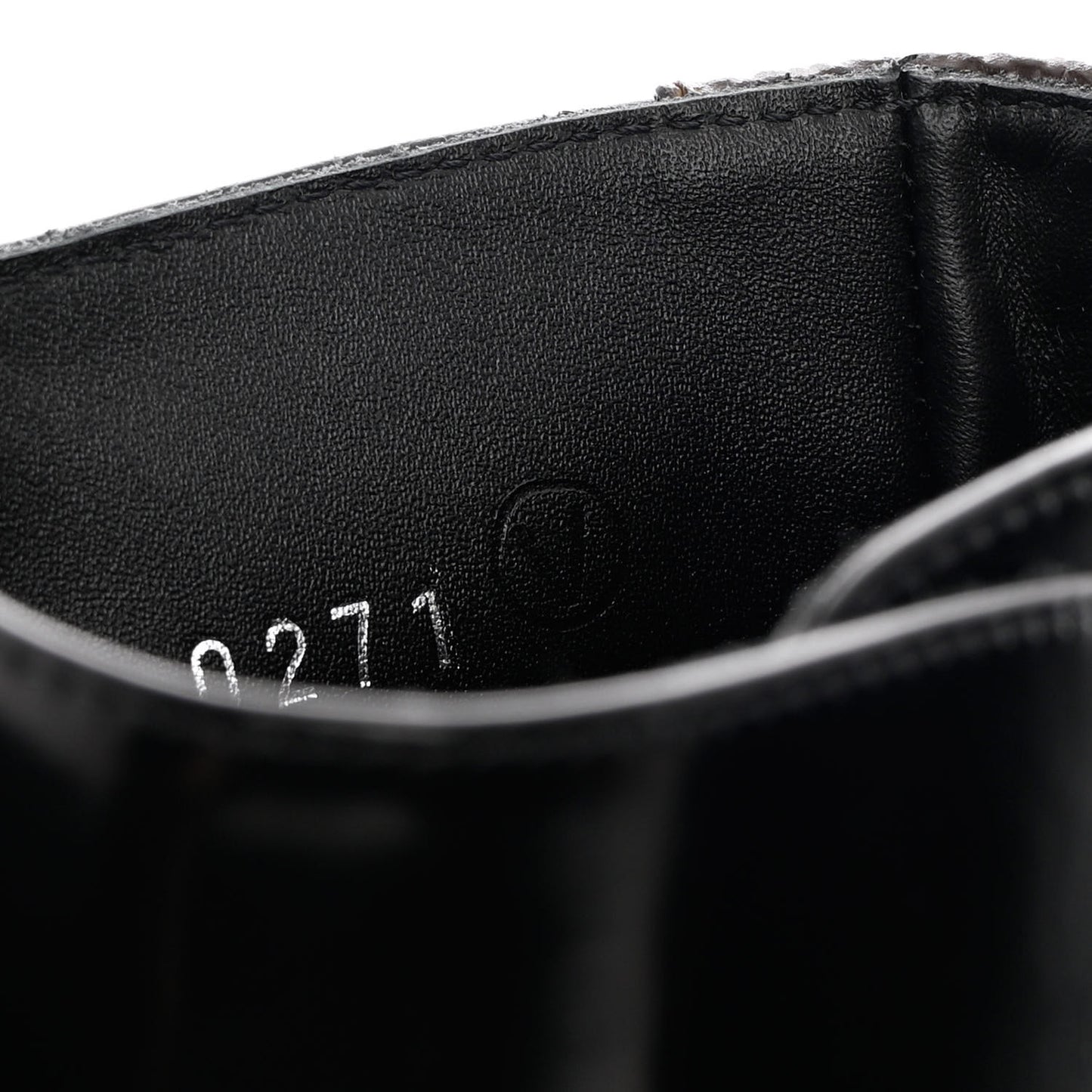 Patent Calfskin Monogram Flat Ankle Boots 37 Black