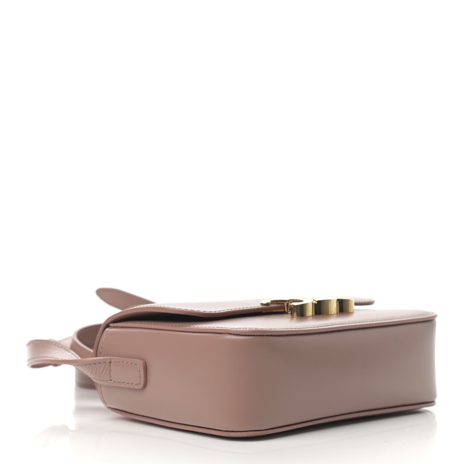 Celine Shiny Calfskin Nano Triomphe Antique Rose 4 of 13