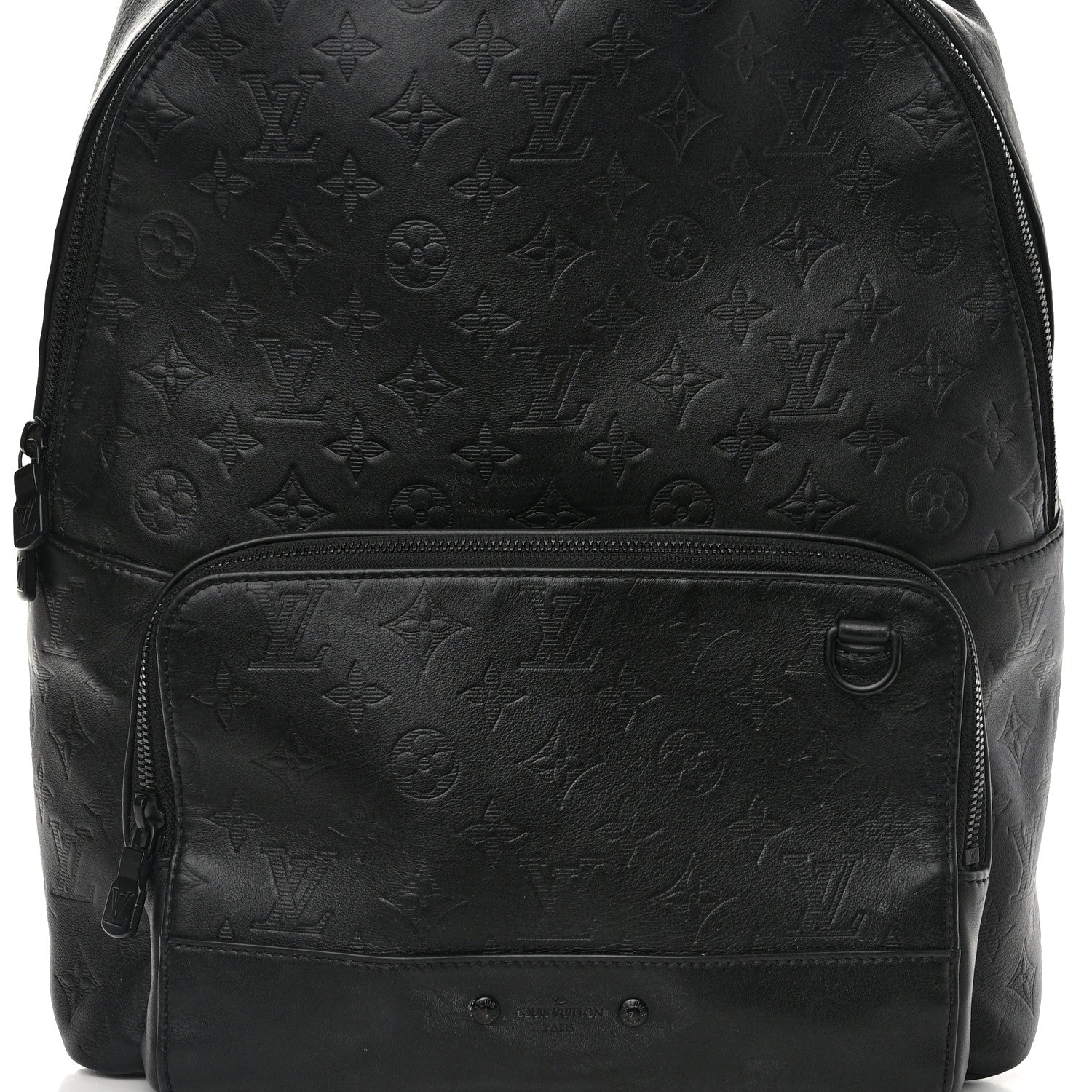 Louis Vuitton Calfskin Monogram Racer Backpack Black 8 of 13