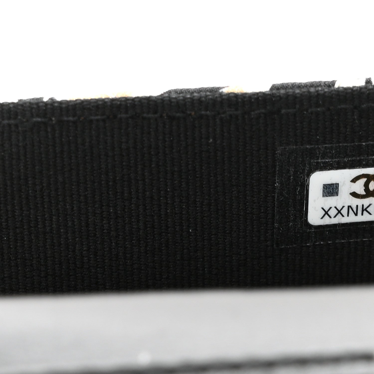 Chanel Canvas Check Flag Printed CC Clutch With Chain Beige Multicolor 8 of 12