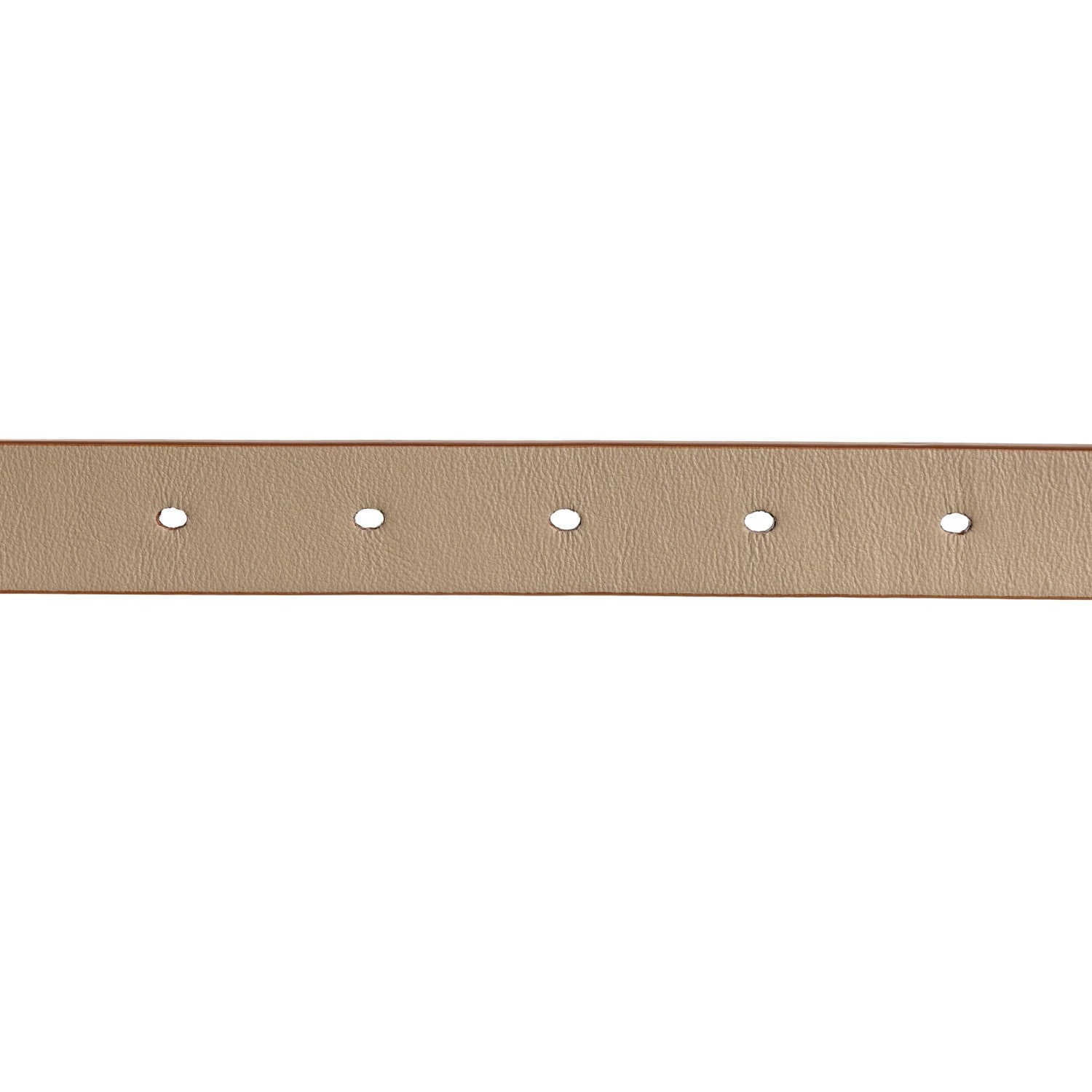 Christian Dior Calfskin Saddle Belt 95 38 Caramel Beige 5 of 6