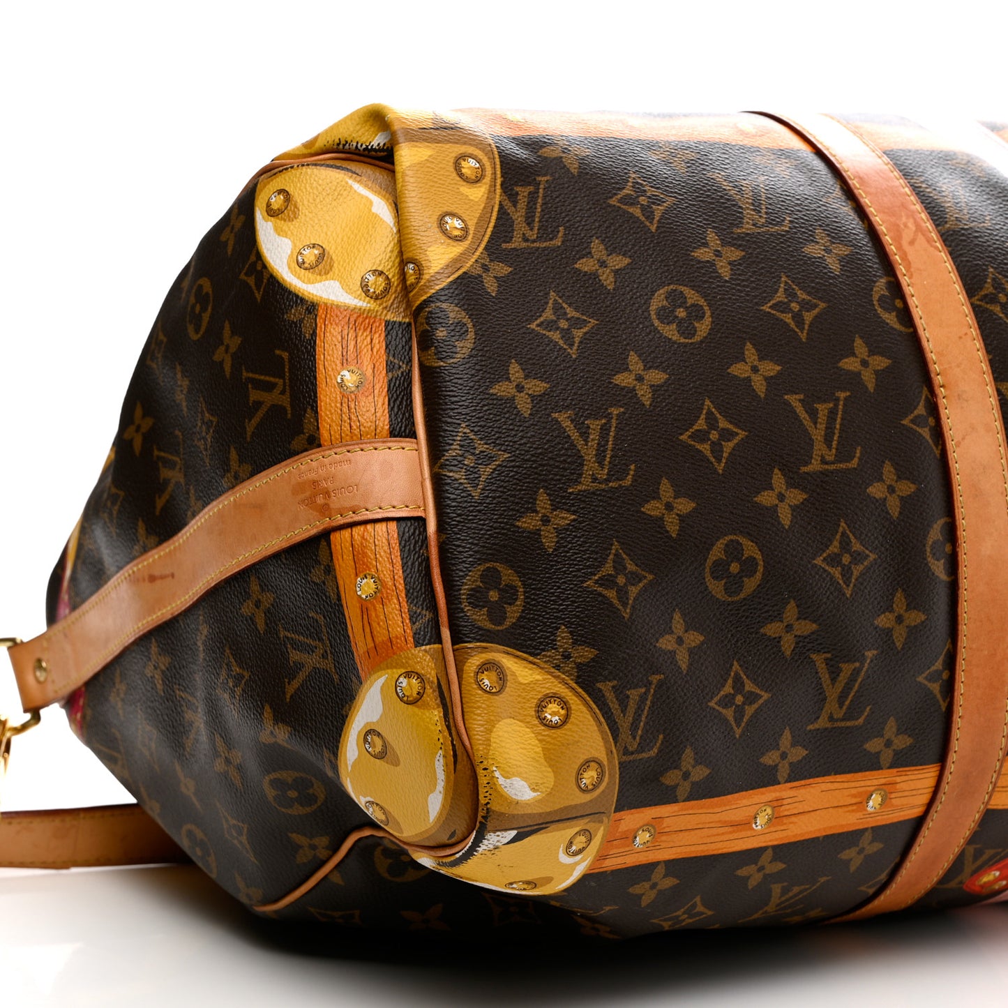 Monogram Summer Trunks Keepall Bandouliere 50
