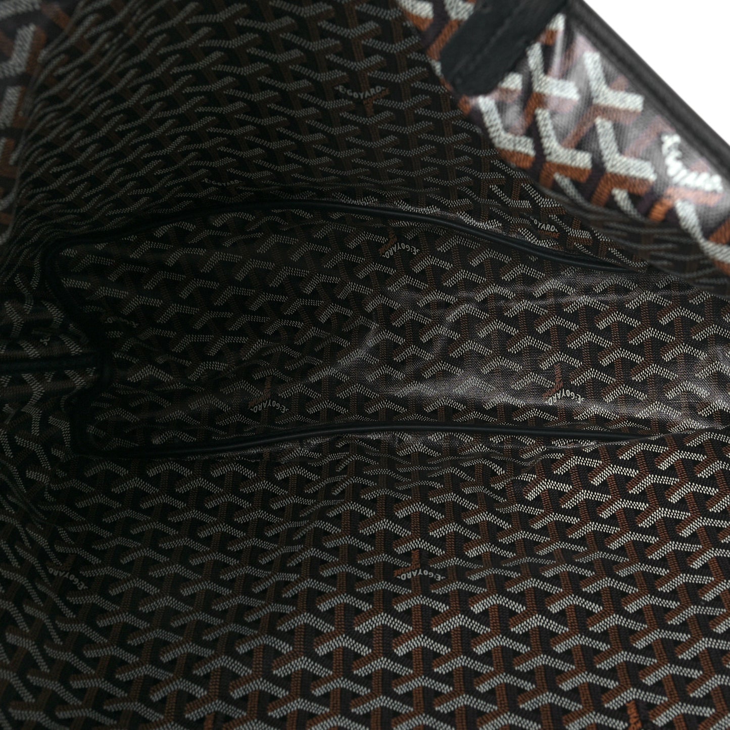 Goyardine Reversible Anjou GM Black