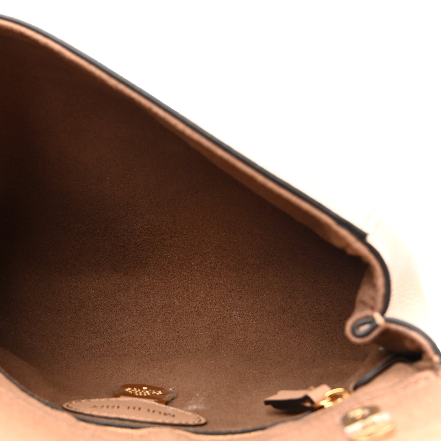 Silky Calfskin Small Lily Flap Maple