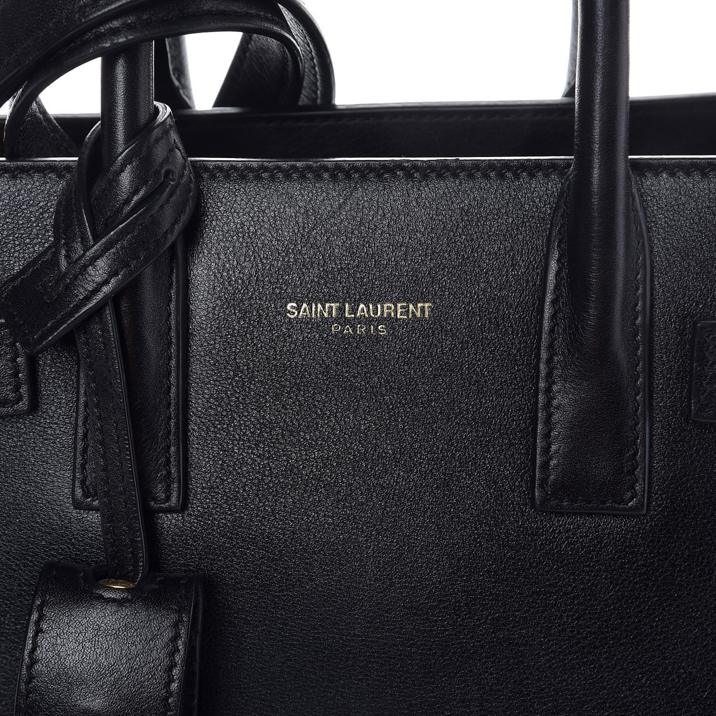 Calfskin Nano Sac de Jour Black