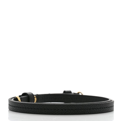 Louis Vuitton Calfskin Neonoe Shoulder Strap Black 2 of 5