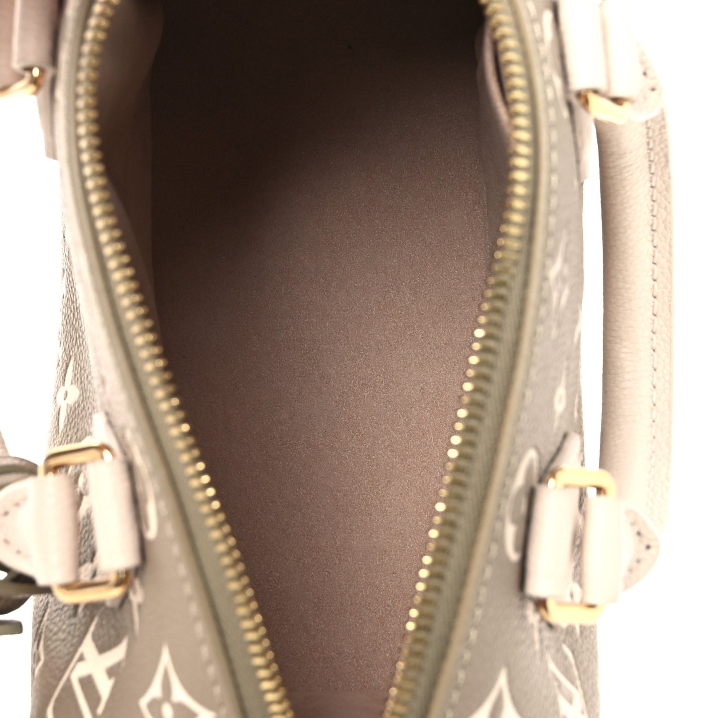 Empreinte Monogram Spring in the City Speedy Bandouliere 20 Kaki Beige Cream
