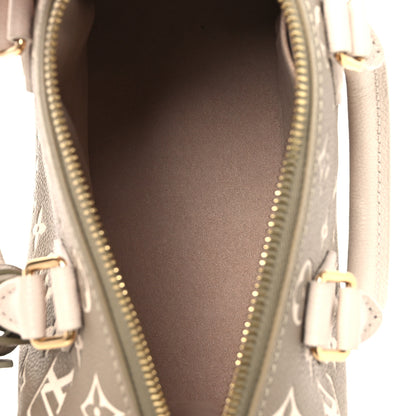 Louis Vuitton Empreinte Monogram Spring in the City Speedy Bandouliere 20 Kaki Beige Cream 6 of 12