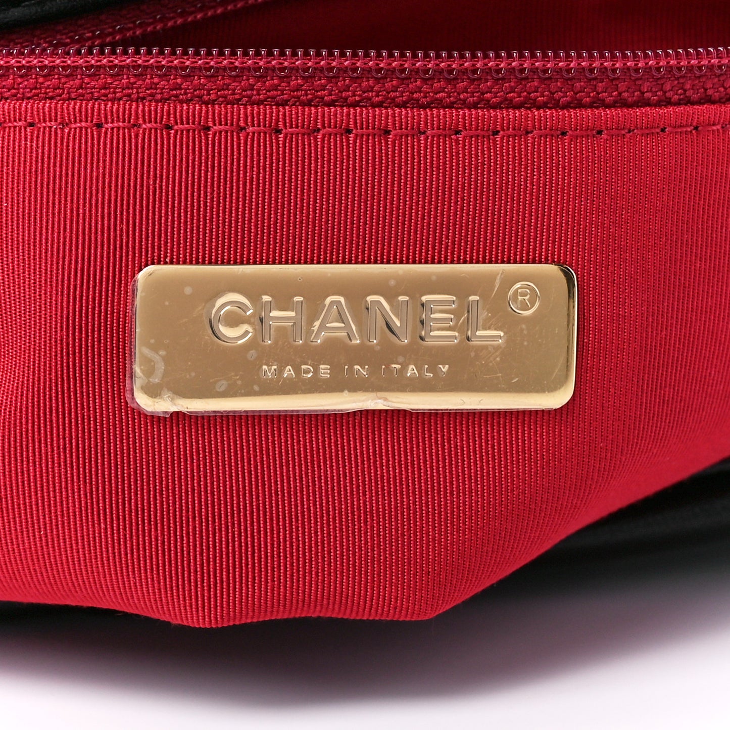 Lambskin Quilted Medium Chanel 19 Flap Black
