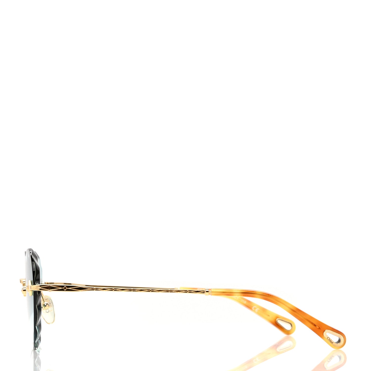Chloe Heart Sunglasses CE150S Gold 3 of 6