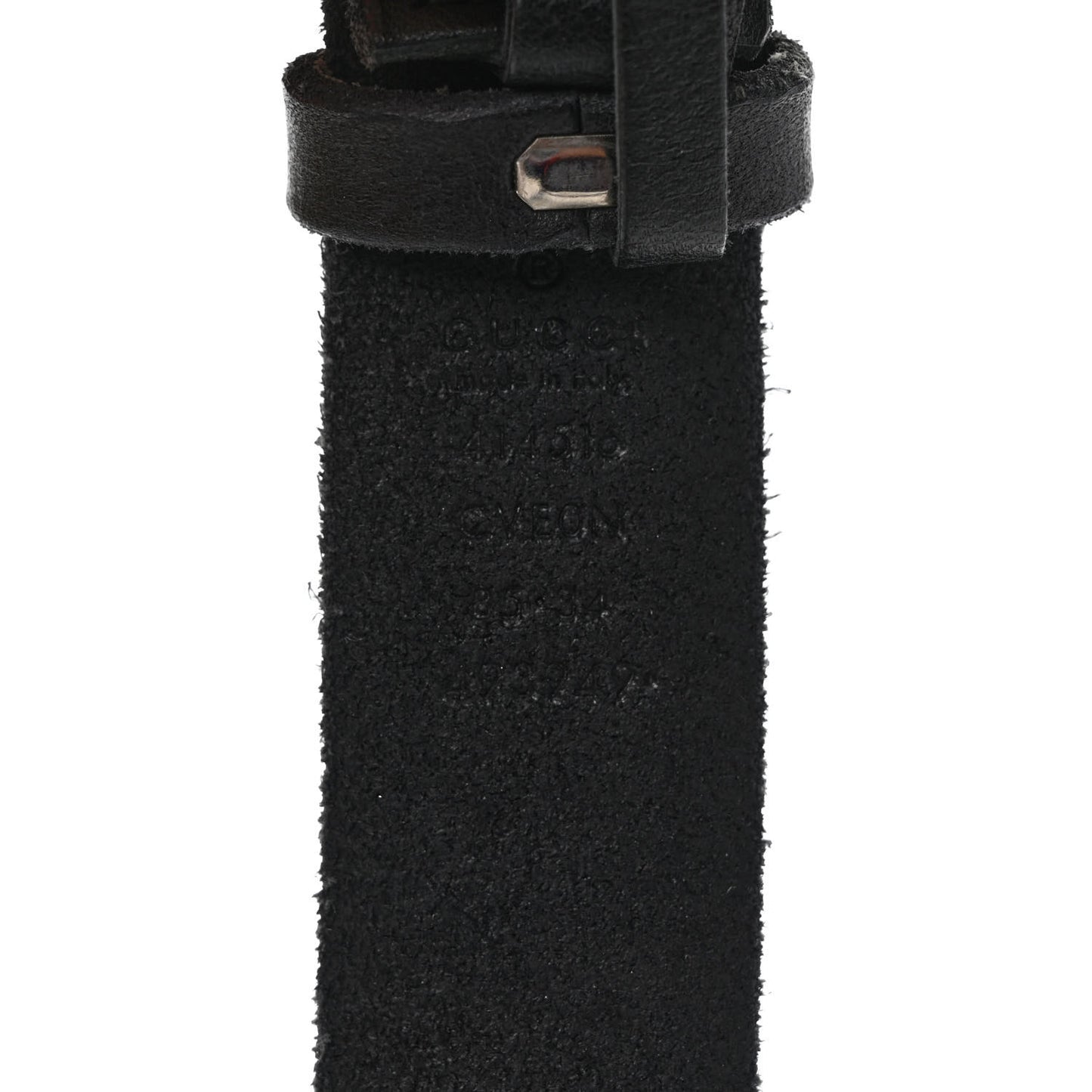 Faded Calfskin Double G 30mm Belt 85 34 Black