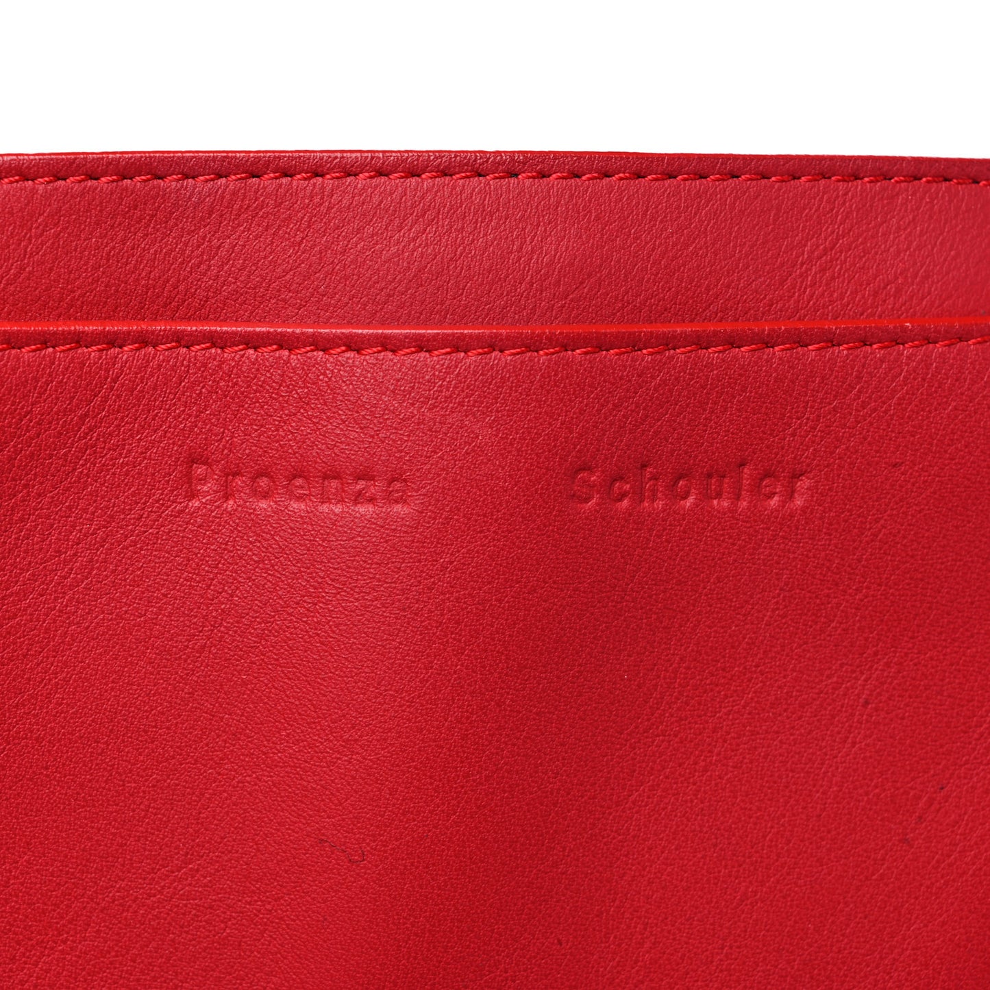 Calfskin Large PS Courier Backpack Red