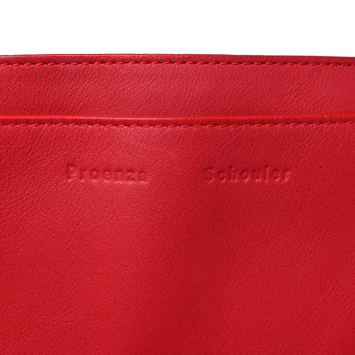 Proenza Schouler Calfskin Large PS Courier Backpack Red 6 of 31