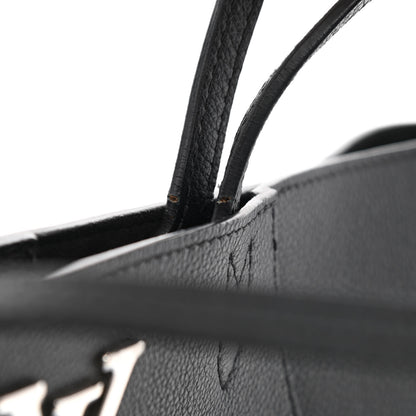 Louis Vuitton Calfskin Lockme Cabas Black 11 of 12