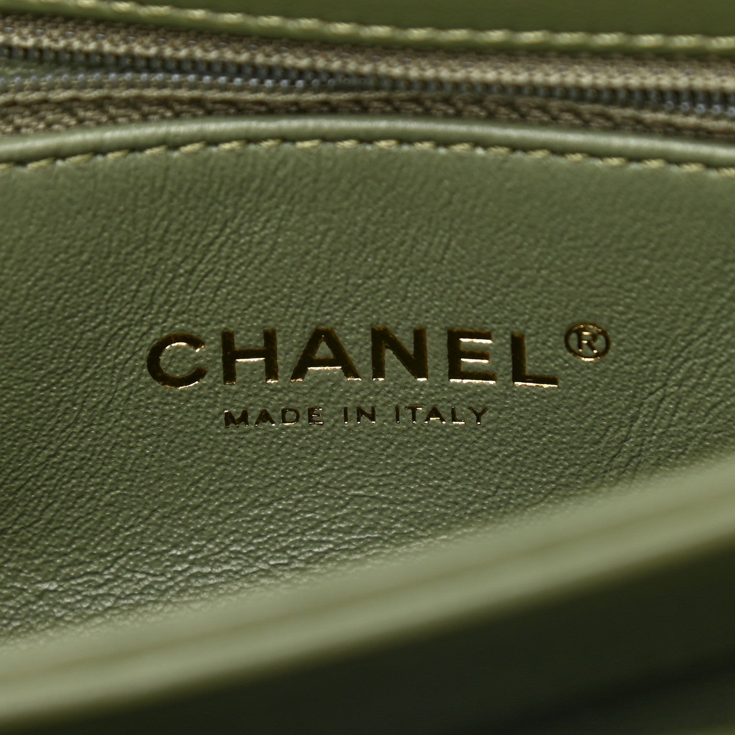 Chanel Lambskin Quilted Small Trendy CC Flap Dual Handle Bag Green 6 of 9