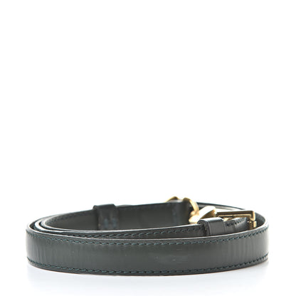 Louis Vuitton Calfskin 20mm Shoulder Strap Green 2 of 7