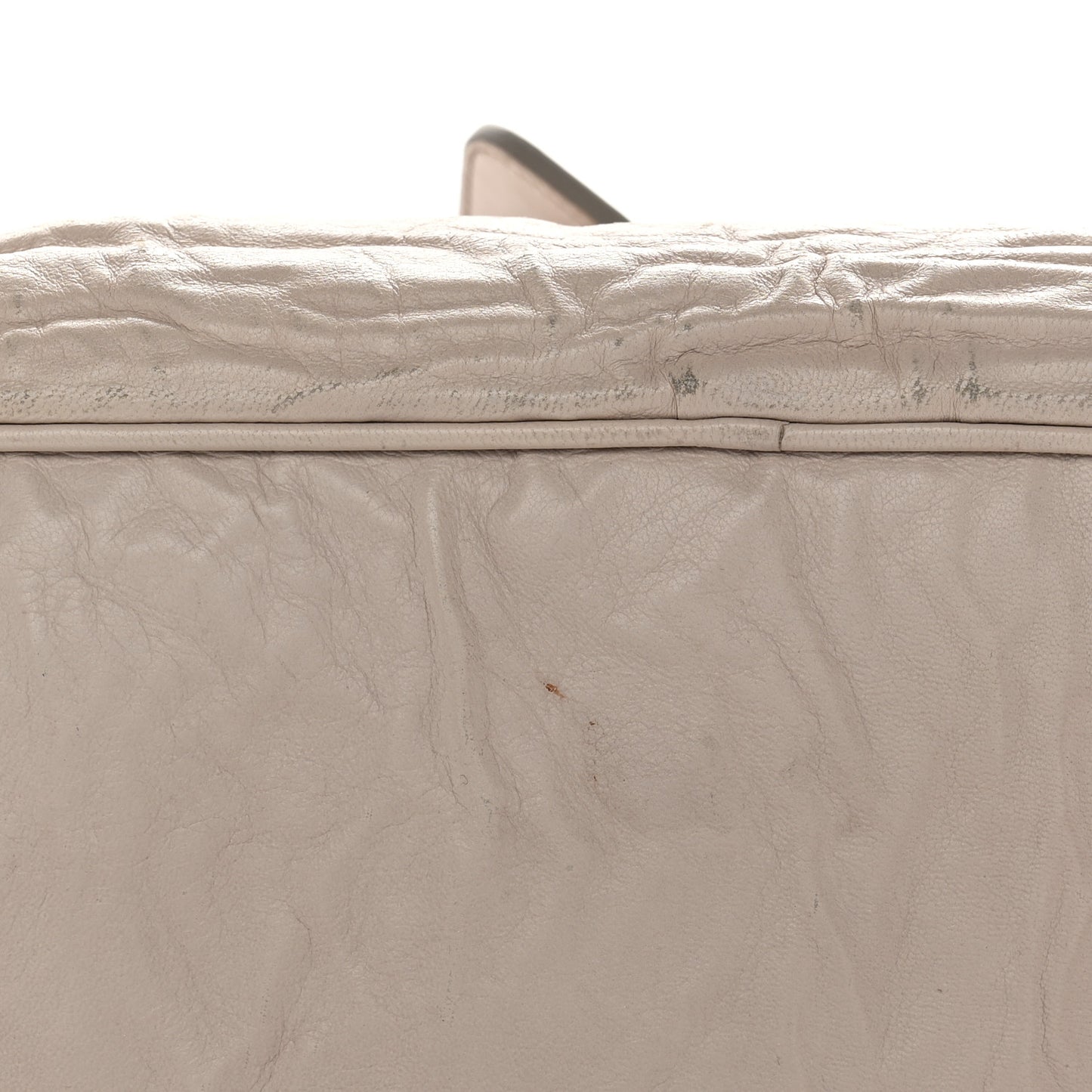 Nappa Antik Bauletto Satchel Argilla