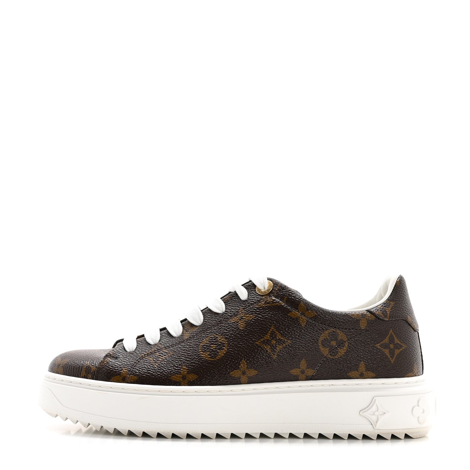 Louis Vuitton Monogram Time Out Sneakers 38.5 1 of 10