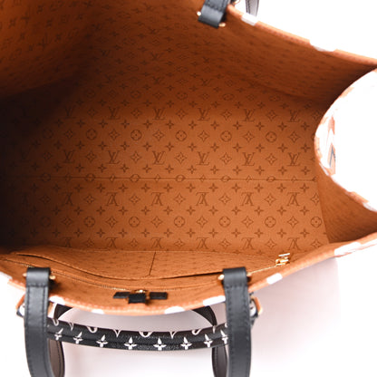 Louis Vuitton Monogram Giant Crafty Onthego GM Crème Caramel 4 of 10