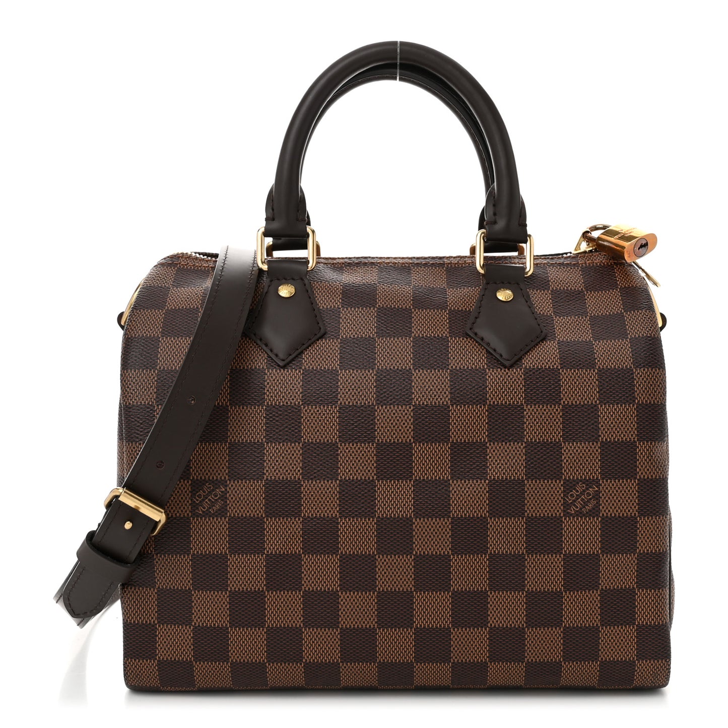 Damier Ebene Speedy Bandouliere 25