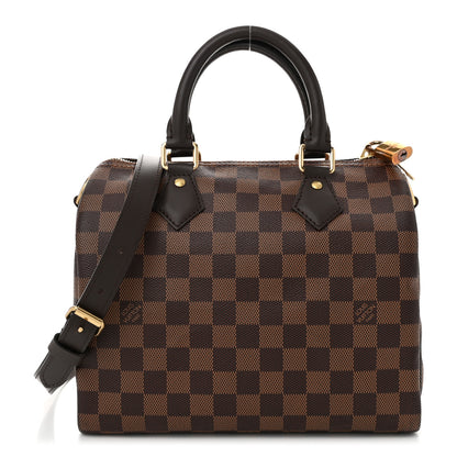 Louis Vuitton Damier Ebene Speedy Bandouliere 25 1 of 11