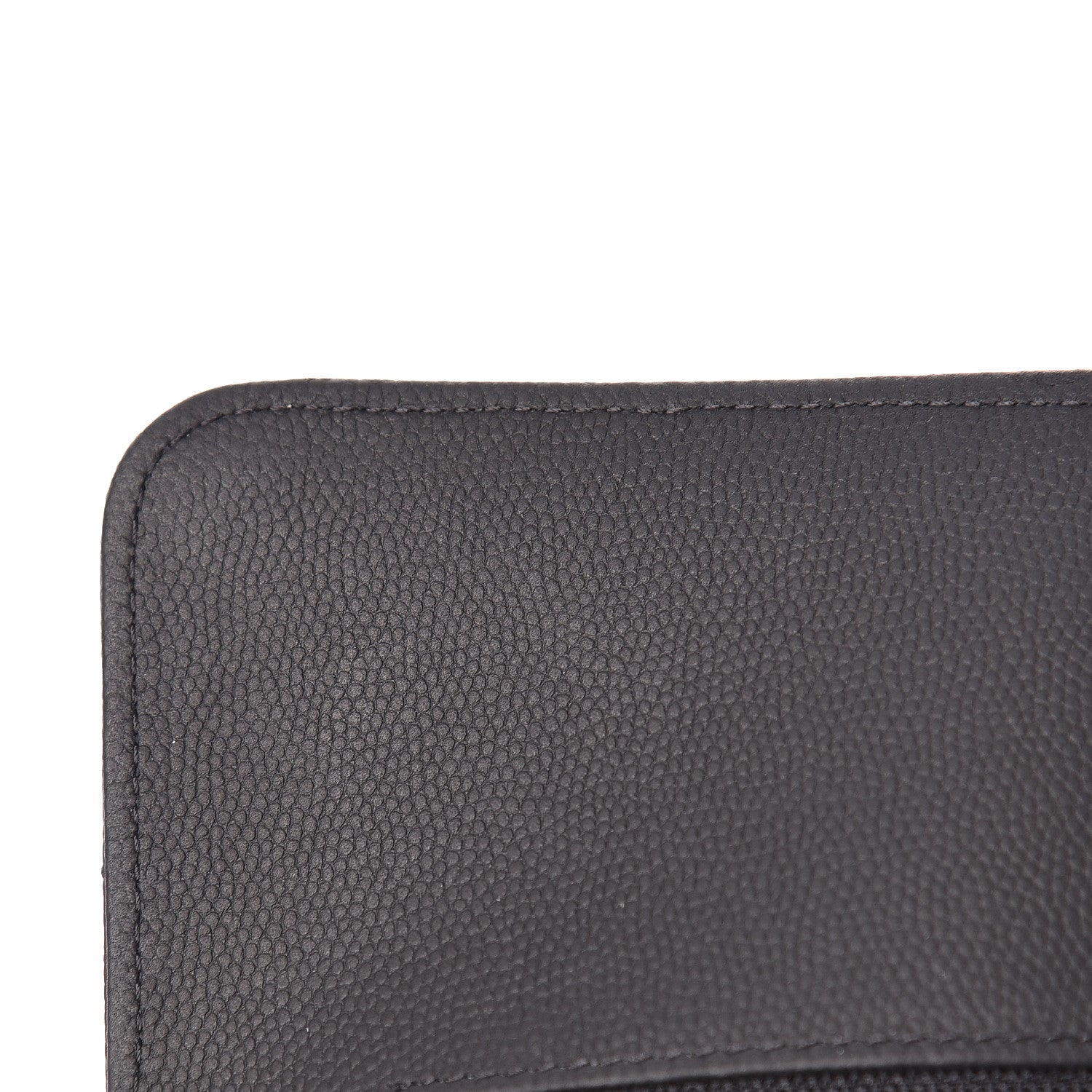 Chanel Caviar Chevron Quilted Medium Double Flap Black 17 of 18