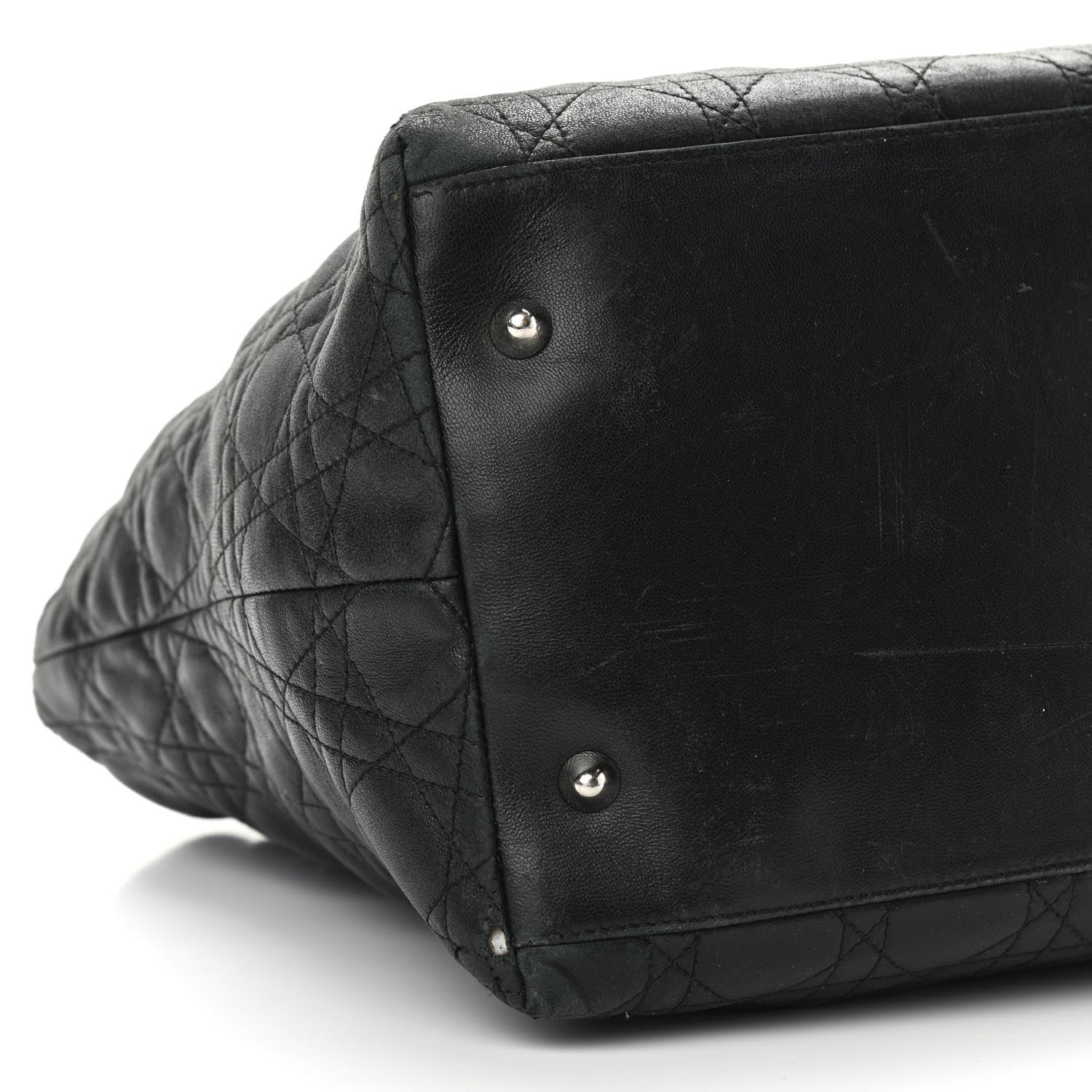 Christian Dior Lambskin Cannage Medium Soft Lady Dior Black 8 of 13