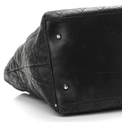Christian Dior Lambskin Cannage Medium Soft Lady Dior Black 8 of 13