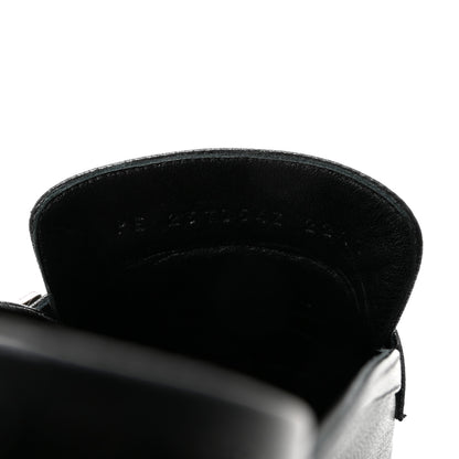 Hermes Goatskin Groupie Mules 39 Black 9 of 10