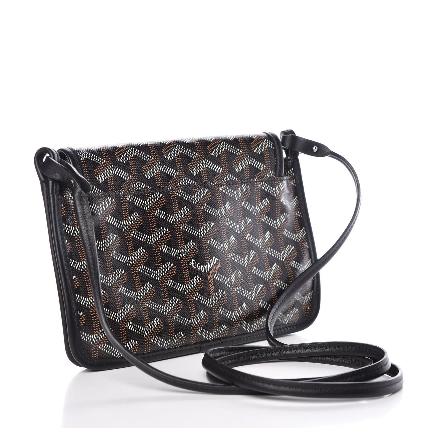 Goyardine Plumet Wallet Clutch Black