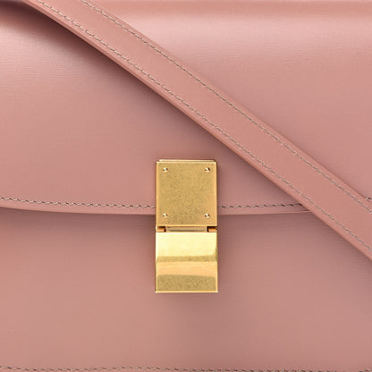 Celine Box Calfskin Teen Classic Box Flap Bag Antique Rose 9 of 9