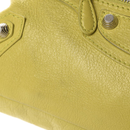 Balenciaga Agneau Giant 12 Silver Hardware First Jaune Poussin 8 of 11
