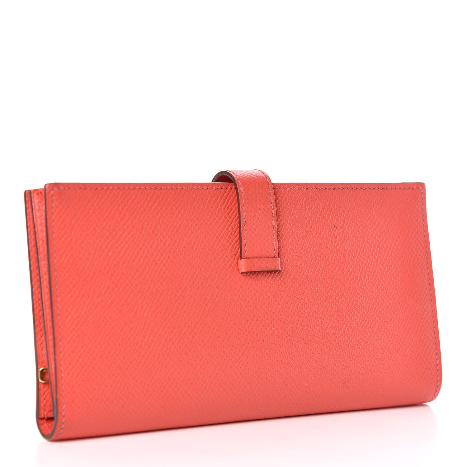 Hermes Epsom Bearn Gusset Wallet Rose Jaipur 3 of 10