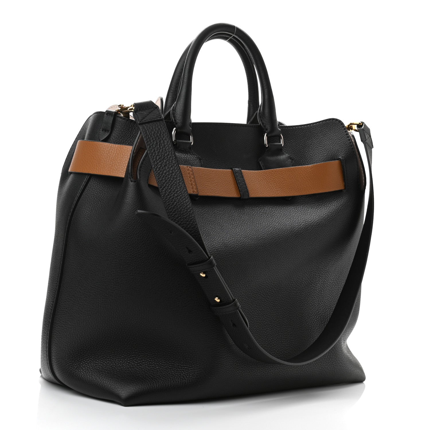 Burberry Marais Calfskin Large Belt Bag Black 2 of 9