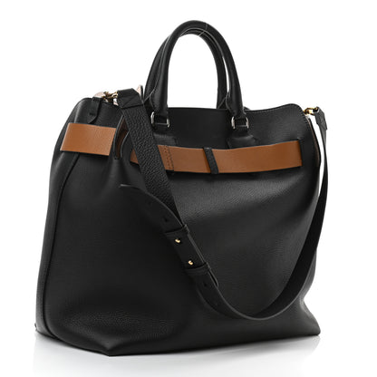 Burberry Marais Calfskin Large Belt Bag Black 2 of 9