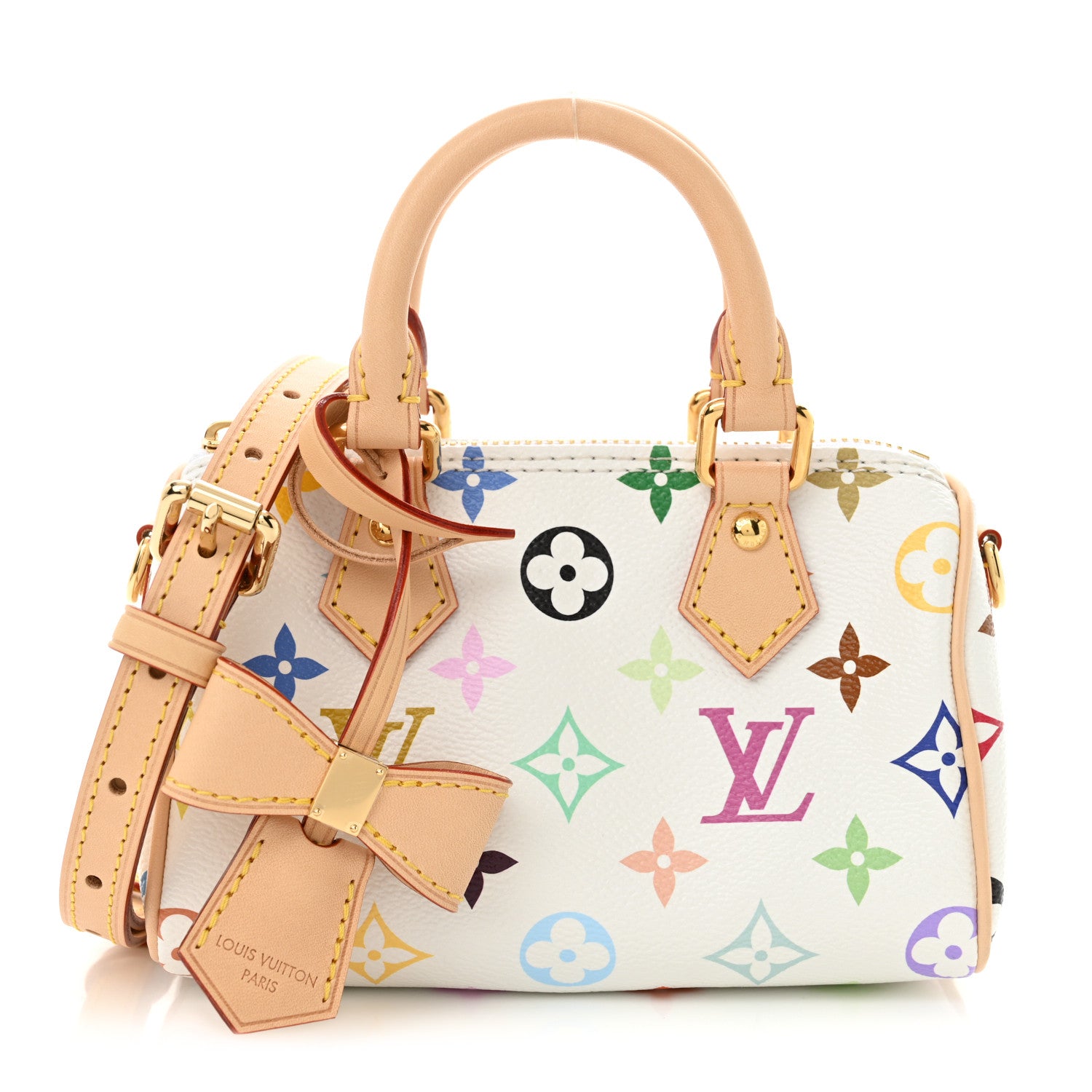 Louis Vuitton LV X TM Monogram Multicolor Nano Speedy White 1 of 11