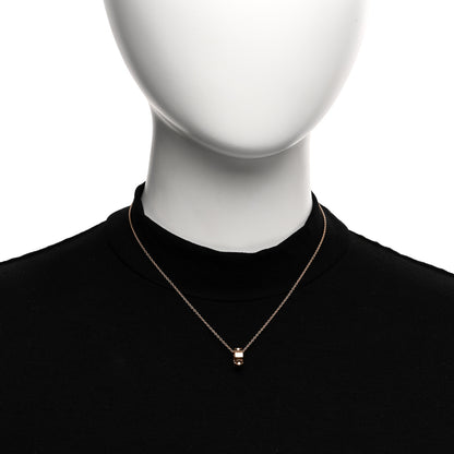 Louis Vuitton 18K Pink Gold Empreinte Pendant Necklace 2 of 5