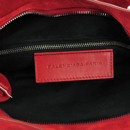 Balenciaga Baby Daim Suede Classic Hardware Town Rouge Coquelicot 7 of 8