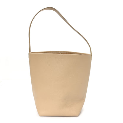 The Row Grained Calfskin Medium N/S Park Tote Boulder 1 of 9