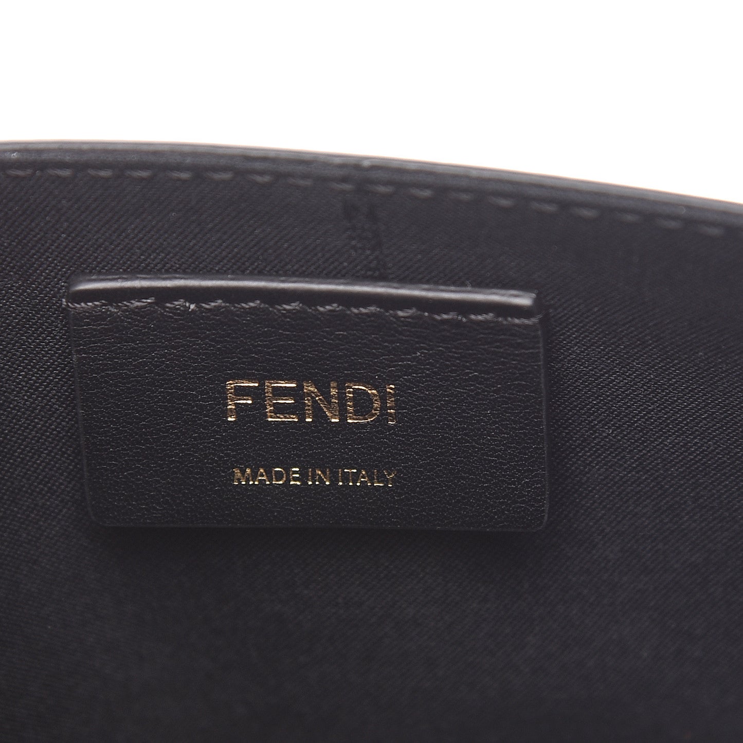 Vitello Liberty Lucido F is Fendi Envelope Belt Bag Black